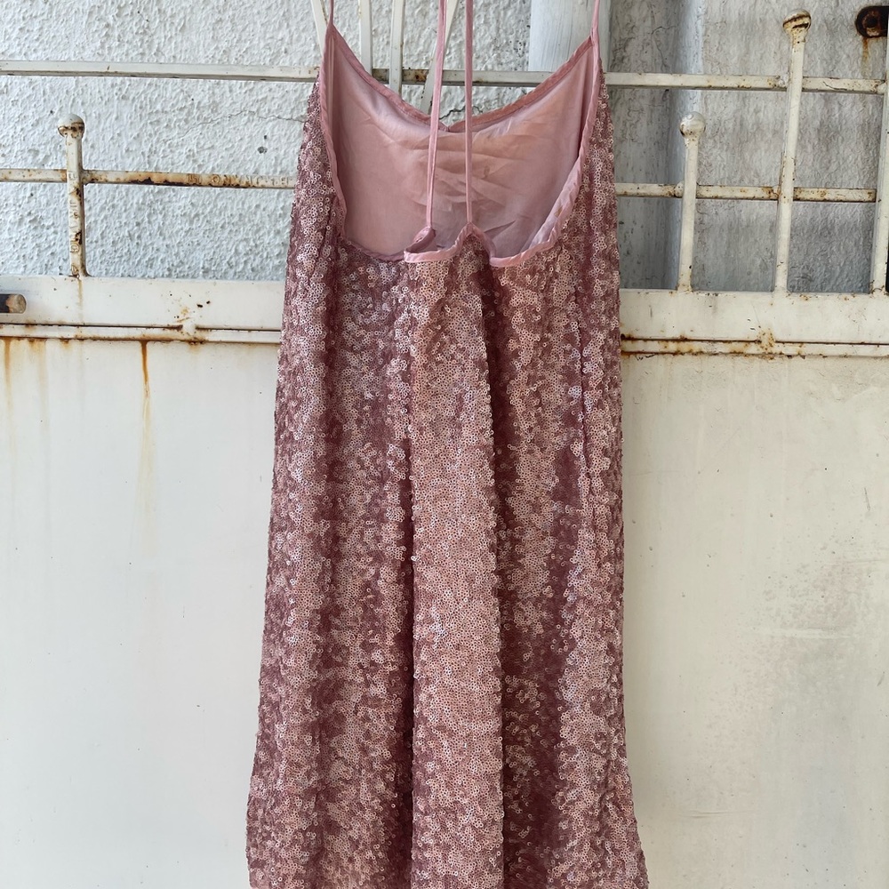 Heavy sequins designer mini dress - Picture 2 of 5